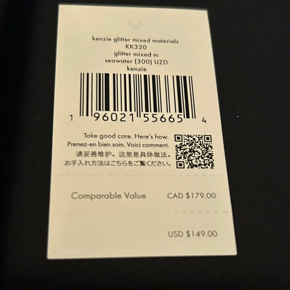 Kate Spade Seawater Green Kenzie Boxed Glitter Card Holder Wallet - Picture 11 of 15